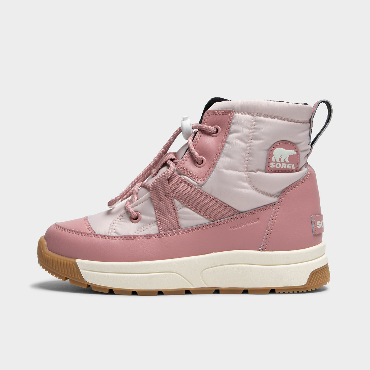 Sorel Juniors' Whitney II Mid Waterproof Pink Salt / Eraser Pink