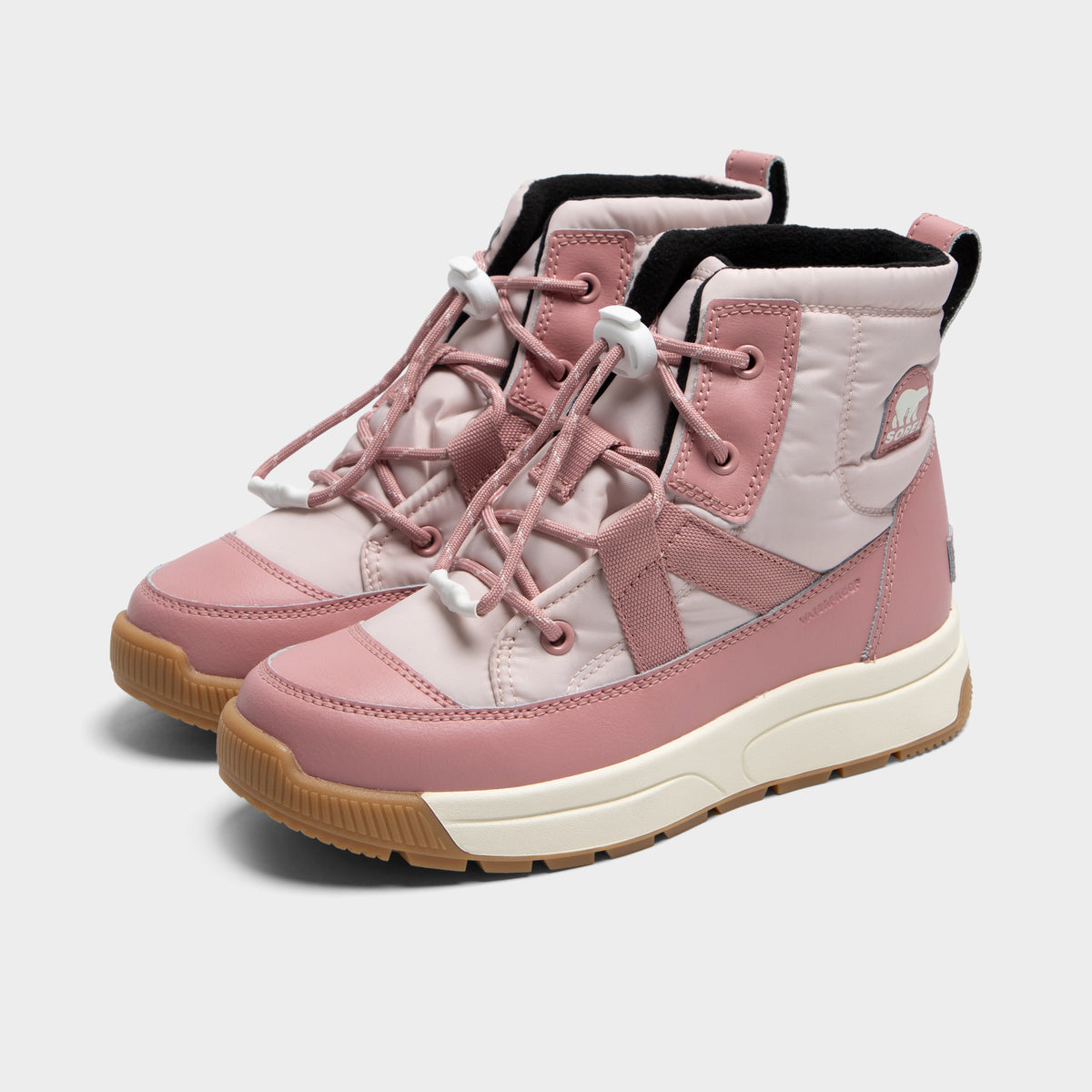 Sorel Juniors' Whitney II Mid Waterproof Pink Salt / Eraser Pink