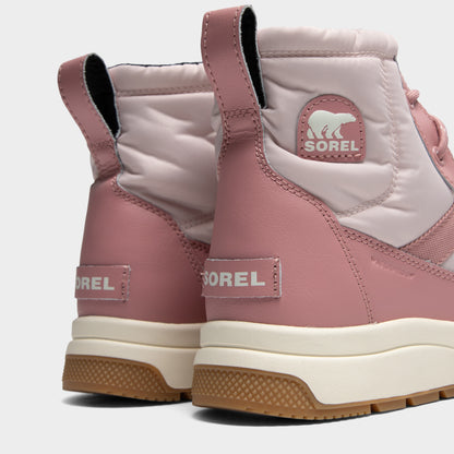 Sorel Juniors' Whitney II Mid Waterproof Pink Salt / Eraser Pink