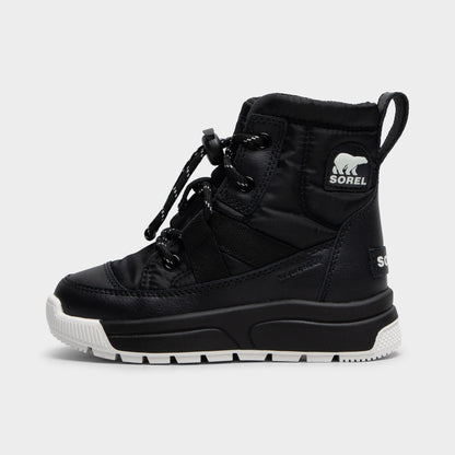Sorel Children's Whitney III Mid Waterproof Black / Black