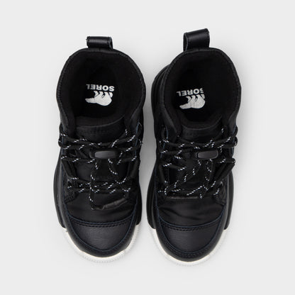 Sorel Children's Whitney III Mid Waterproof Black / Black