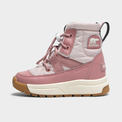 Sorel Enfants Whitney III Mid imperméable Rose Sel / Rose Gomme