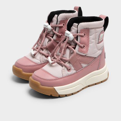 Sorel Enfants Whitney III Mid imperméable Rose Sel / Rose Gomme