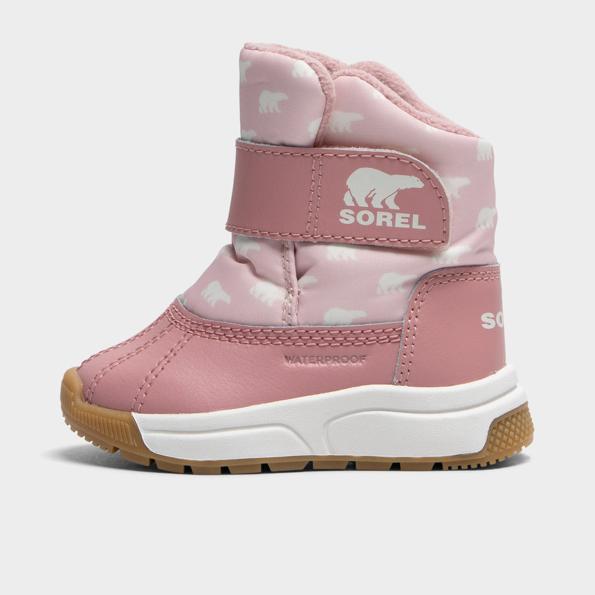 Sorel Infants' Whitney III Mid Waterproof Pink Salt / Eraser Pink