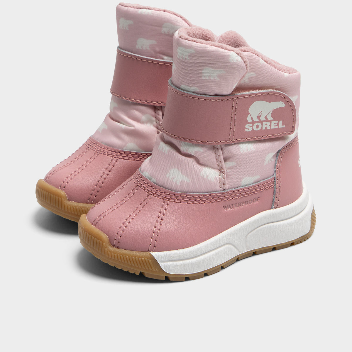 Sorel Infants' Whitney III Mid Waterproof Pink Salt / Eraser Pink