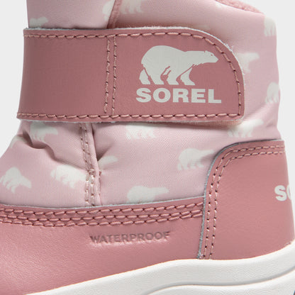 Sorel Infants' Whitney III Mid Waterproof Pink Salt / Eraser Pink