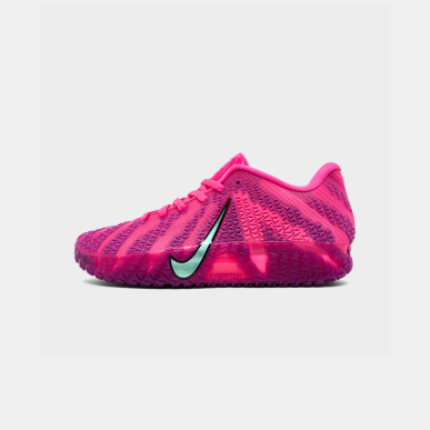 Nike Ja 3 GS Hyper Pink / Mint Foam - Black shoe. Shop Kids' Shoes now