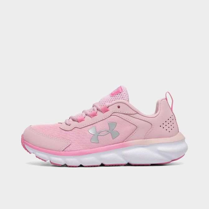 Under Armour Junior Girls Assert 9 Prime Pink Flamingo Metallic S JD Sports