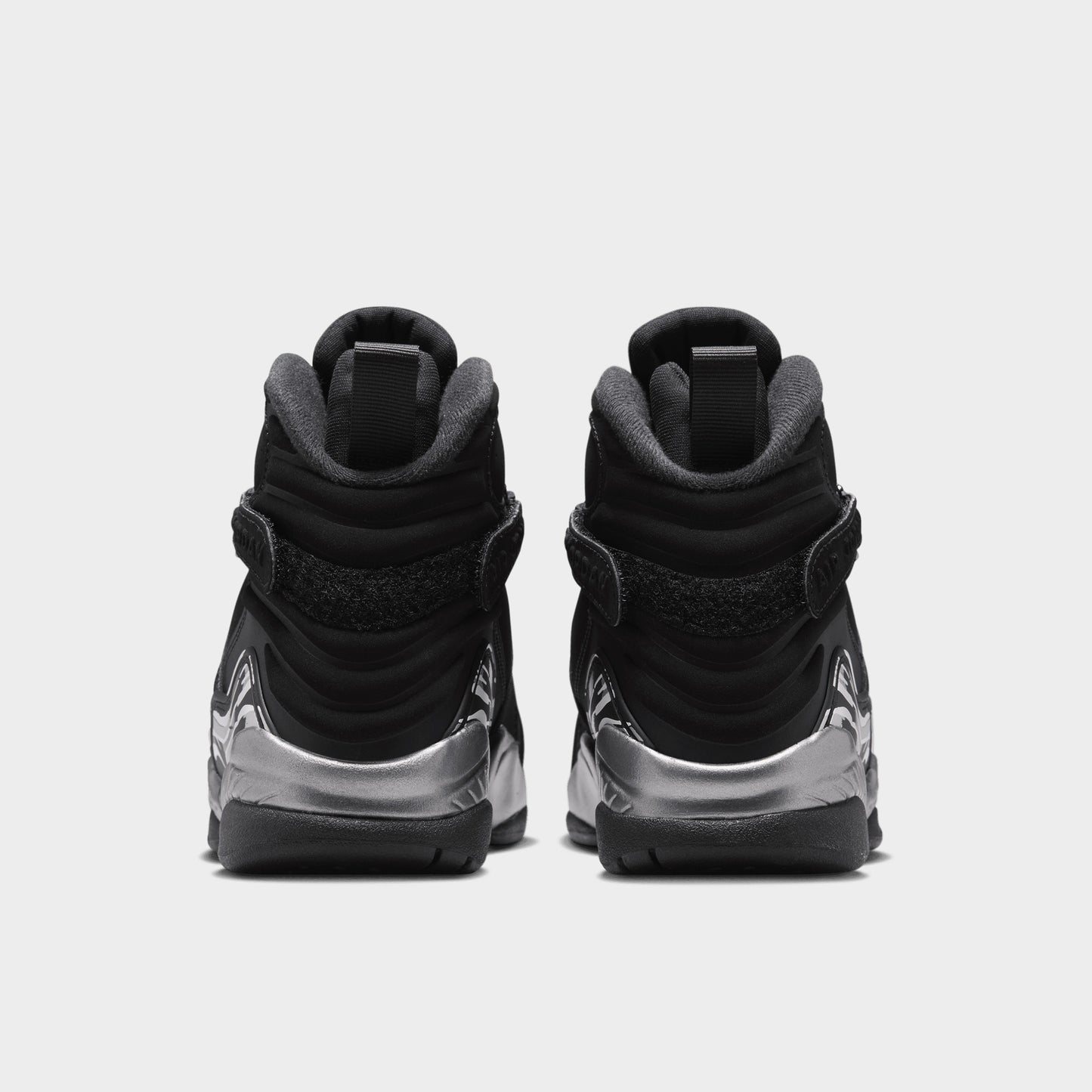 Jordan 8 Retro GS Noir / Blanc - Gris clair