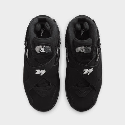 Jordan 8 Retro GS Noir / Blanc - Gris clair