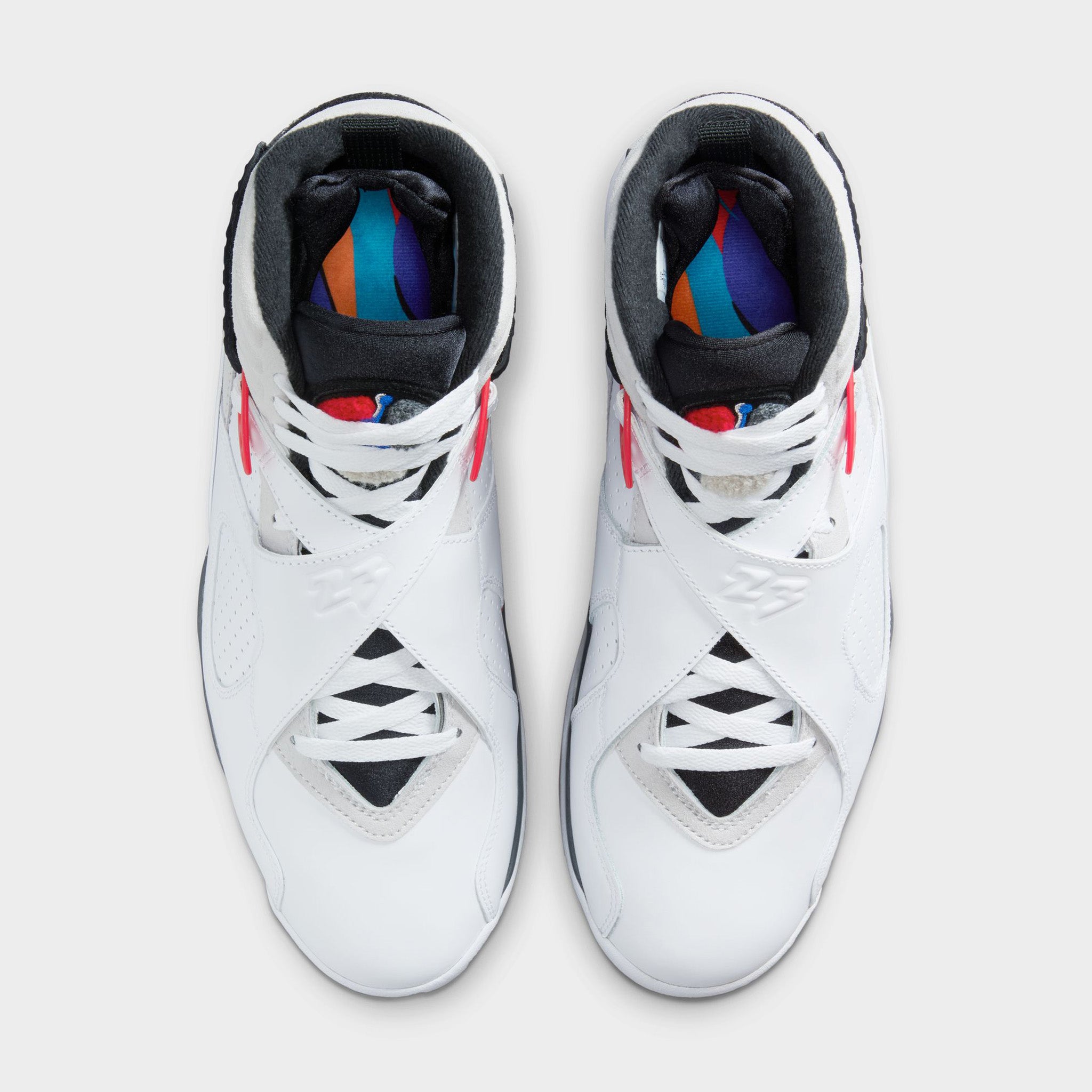 Air Jordan 8 Retro White / Red - Black – JD Sports