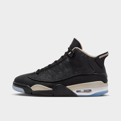 Jordan Dub Zero Black / Fossil Stone - White
