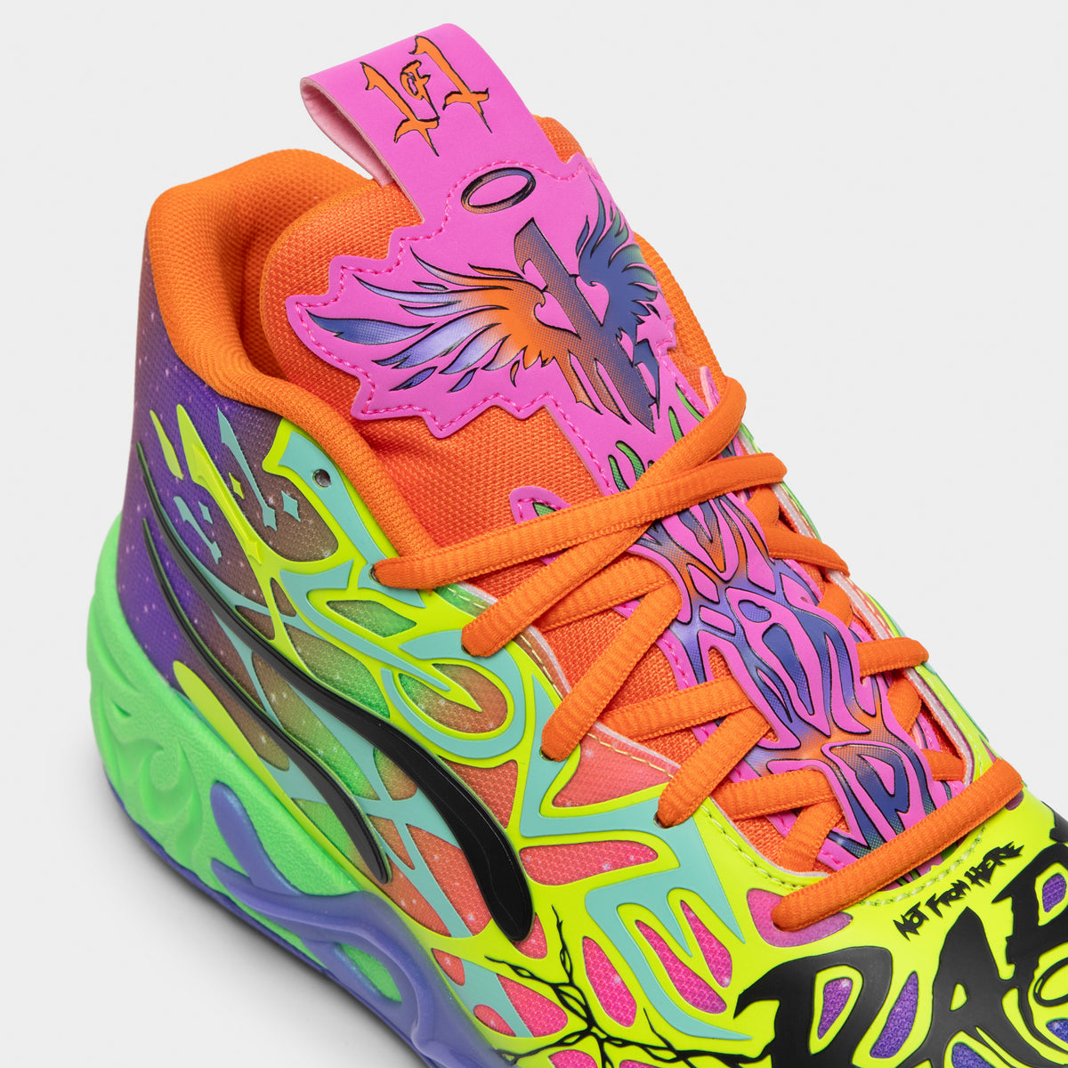 PUMA x LaMelo Ball Be You Black Electric Peppermint