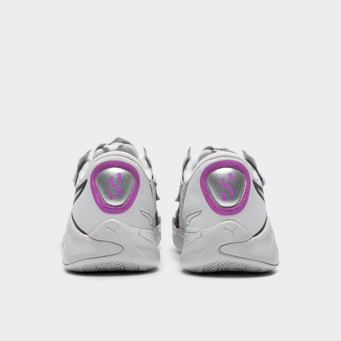 PUMA Juniors' Scoot Zeros II "Sterling" Feather Gray / Wild Berry