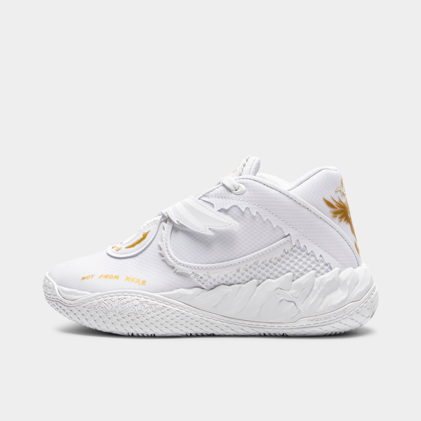 PUMA Juniors' MB.05 White / Silver Mist
