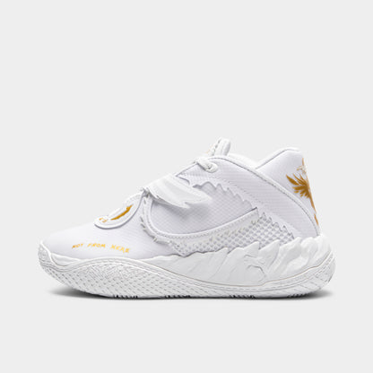 PUMA Juniors' MB.05 White / Silver Mist