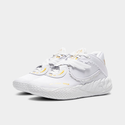 PUMA Juniors' MB.05 White / Silver Mist