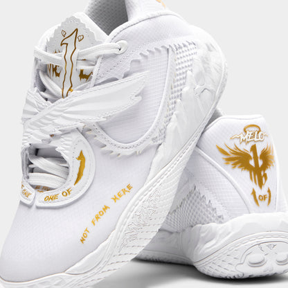 PUMA Juniors' MB.05 White / Silver Mist