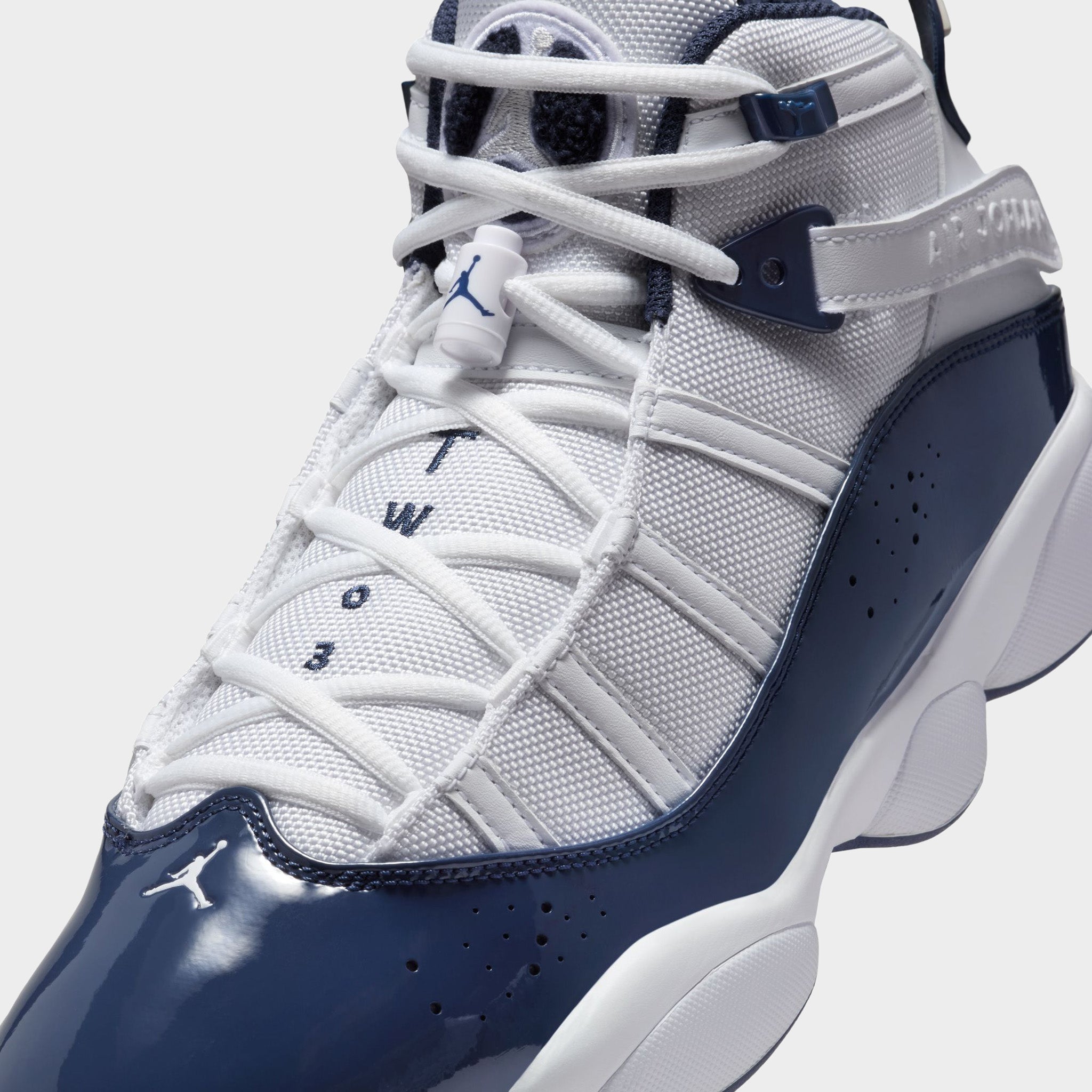 Jordan 6 Rings White / Midnight Navy - Neutral Grey – JD Sports