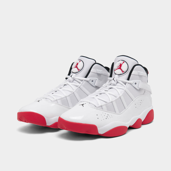 Jordan 6 Rings White / University Red - Black | JD Sports Canada