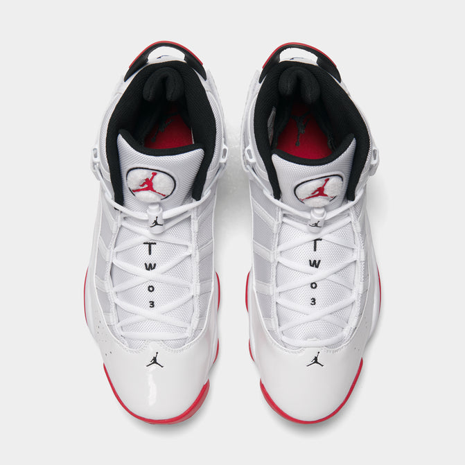 Jordan 6 Rings White / University Red - Black | JD Sports Canada