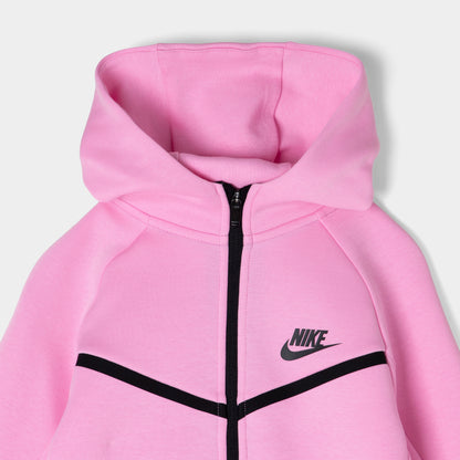 Nike Sportswear Children's Tech Fleece Full-Zip Hoodie Set / Pink Rose