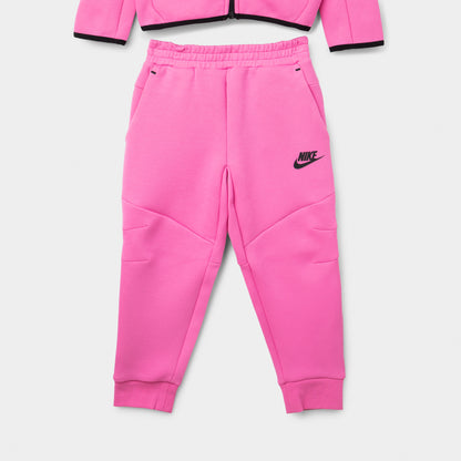 Nike Sportswear Children's Tech Fleece Full Zip Set Playful Pink / Black