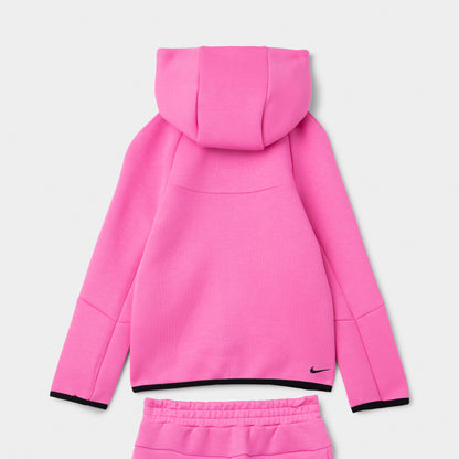 Nike Sportswear Children's Tech Fleece Full Zip Set Playful Pink / Black