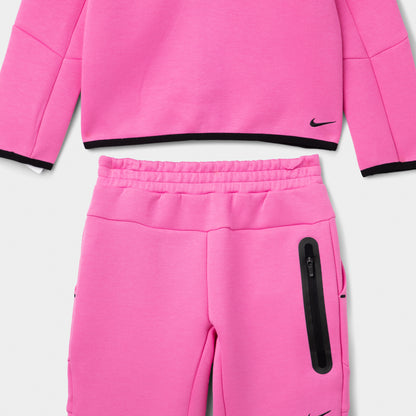 Nike Sportswear Children's Tech Fleece Full Zip Set Playful Pink / Black