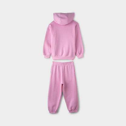 Nike Children's Club Fleece Oversized Set / Pink Rise