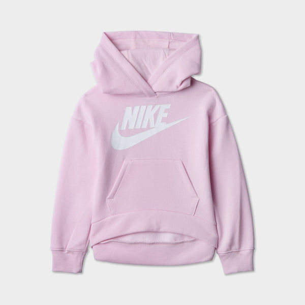 Nike Child Girls Pullover Hoodie Pink Foam White JD Sports