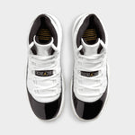 Jordan 11 discount white and gold