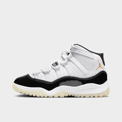 Jordan 11 Retro PS White Metallic Gold Black JD Sports