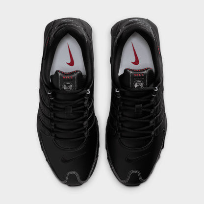 Nike Shox NZ Noir / Rouge universitaire