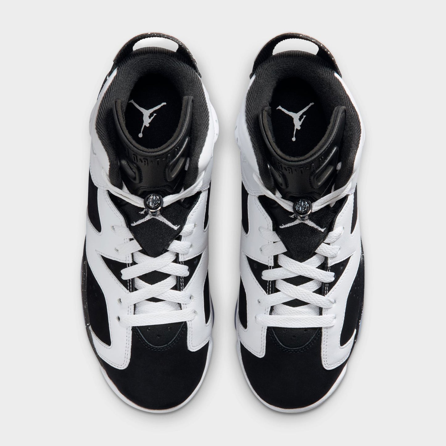 Jordan 6 Retro GS Blanc / Chrome Noir - Blanc