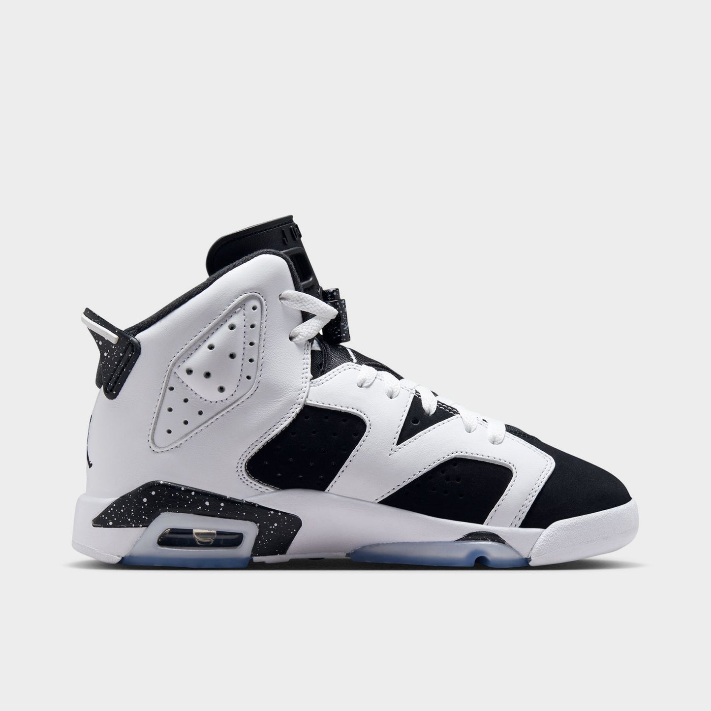 Jordan 6 Retro GS Blanc / Chrome Noir - Blanc