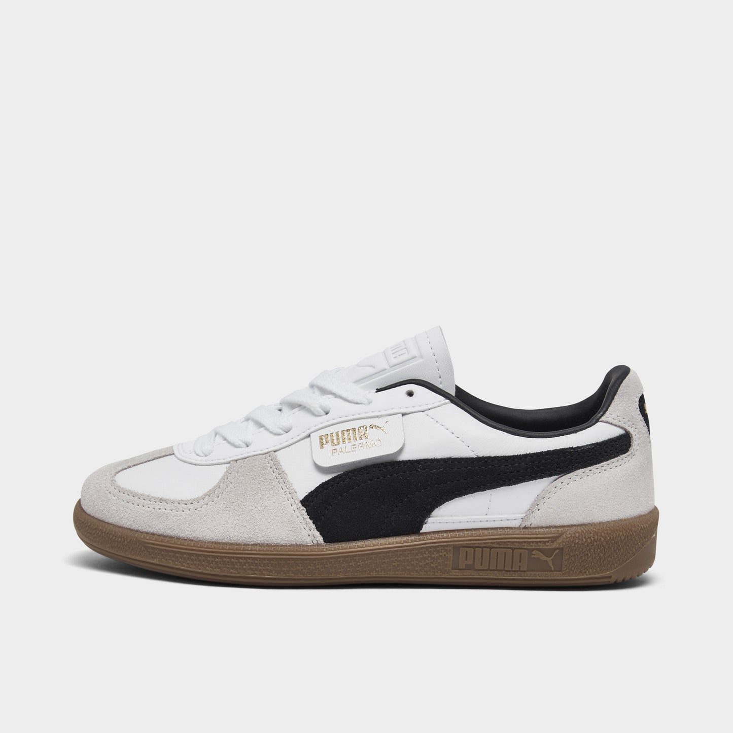 PUMA Women's Palermo Leather White / Vapor Grey - Gum