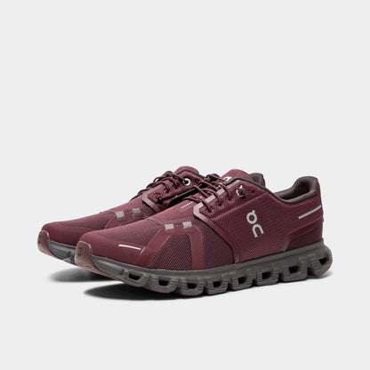 ON Cloud 6 Maroon / Black