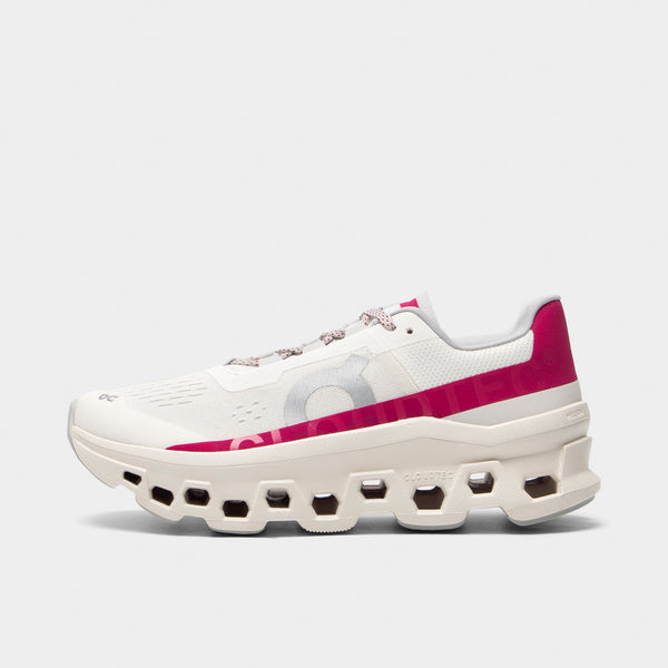 On Women's Cloudmonster Ivory / Grenadine – JD Sports