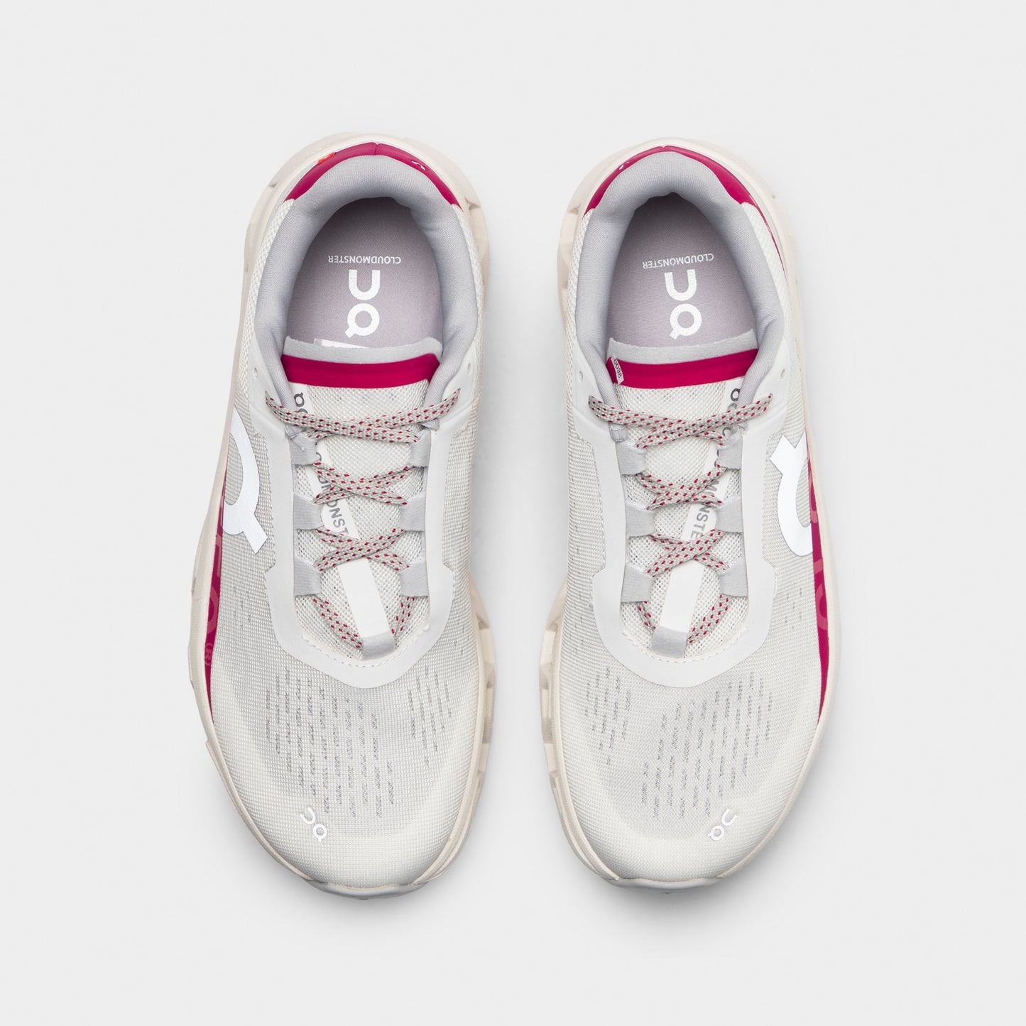 On Women's Cloudmonster Ivory / Grenadine