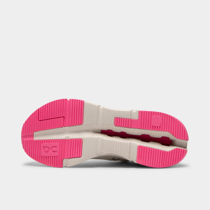 On Women's Cloudnova Ivory / Pink