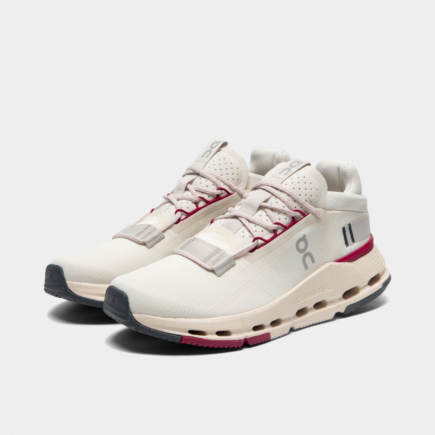 On Women's Cloudnova 2 Ivory / Grenadine