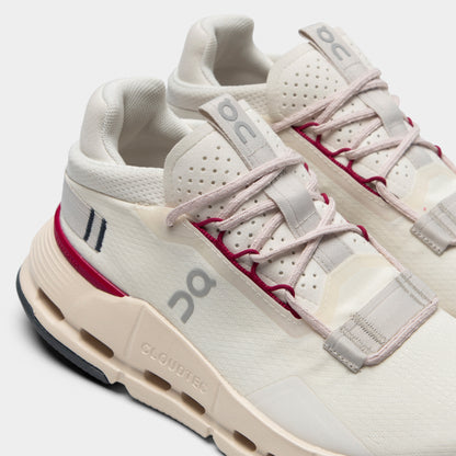 On Women's Cloudnova 2 Ivory / Grenadine