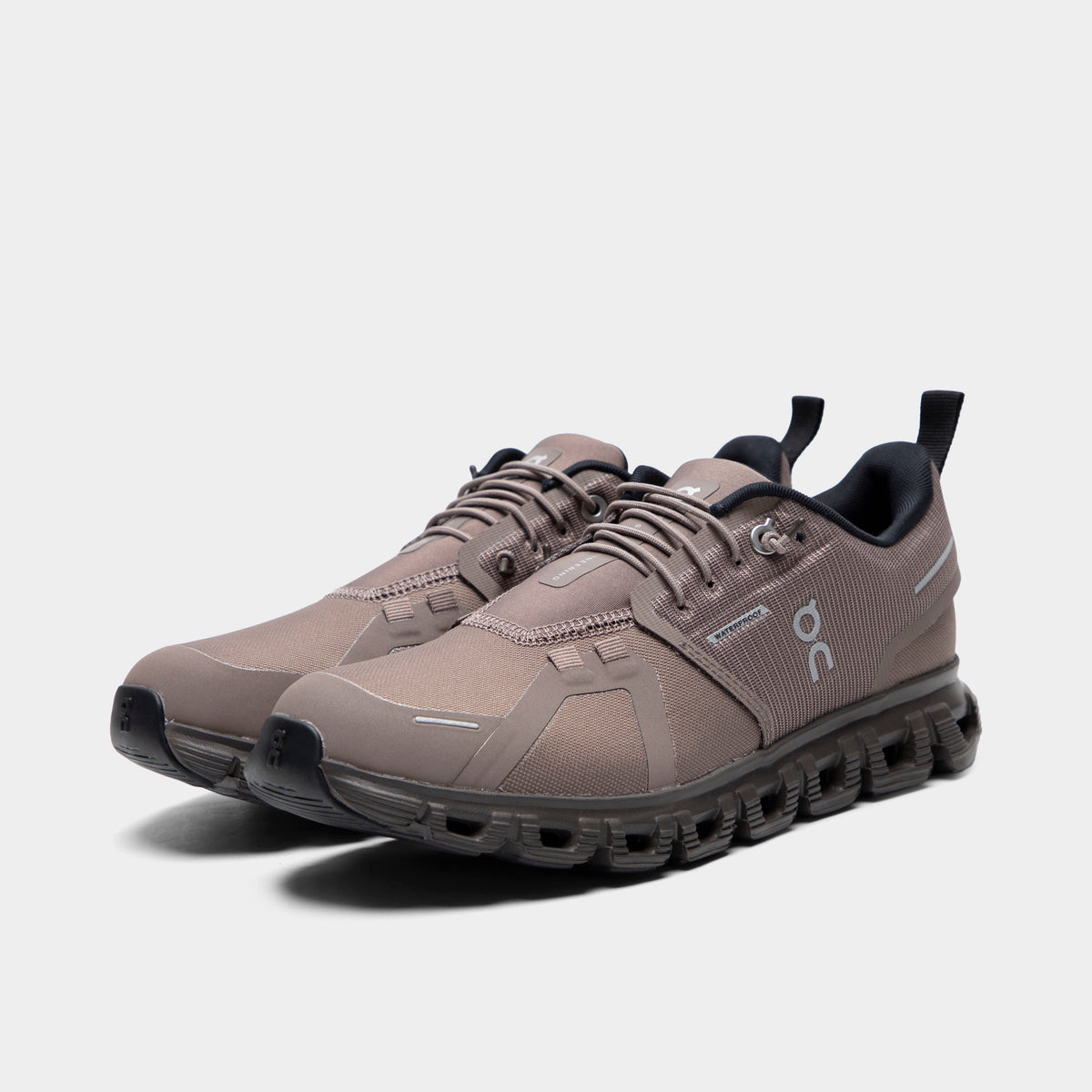 On Women's Cloud 6 Waterproof Ash / Sable