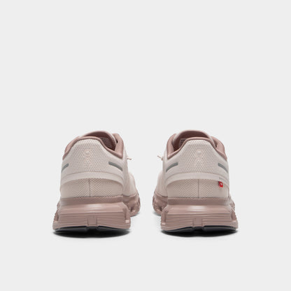 On Women's Cloud 6 Oyster / Biscuit