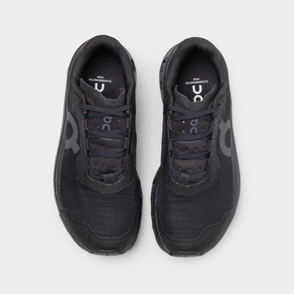 On Women's Cloudmonster Void Black / Black