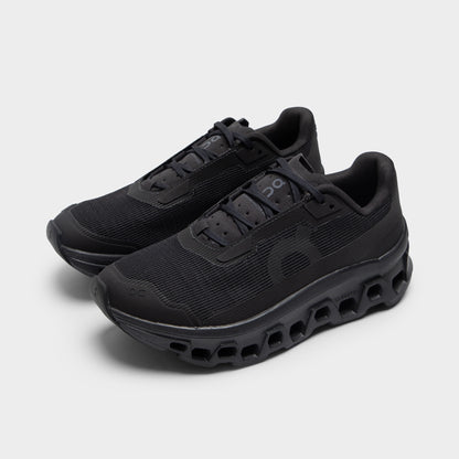 On Women's Cloudmonster Void Black / Black