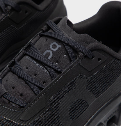On Women's Cloudmonster Void Black / Black