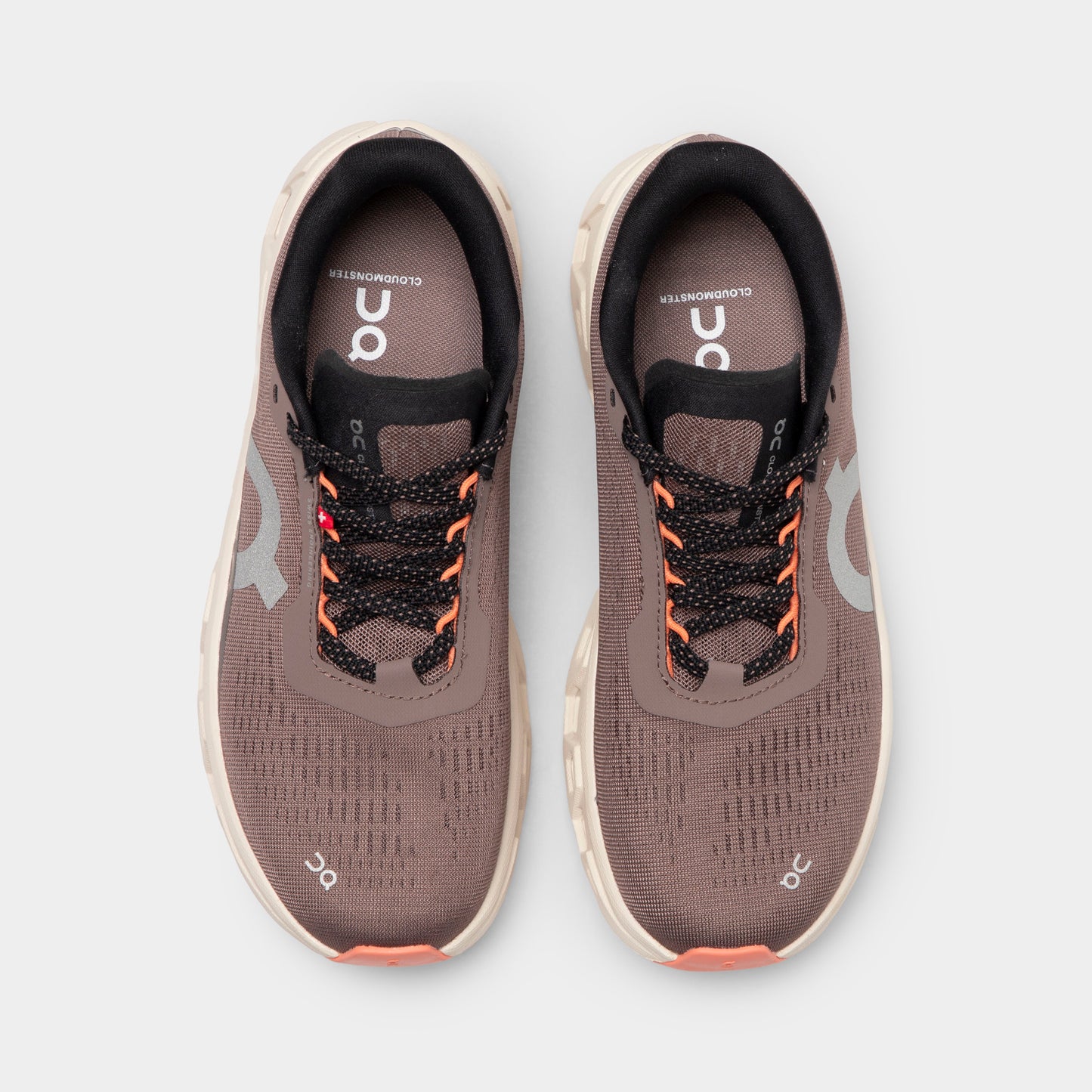On Women's Cloudmonster 1 Ash / Sunstone