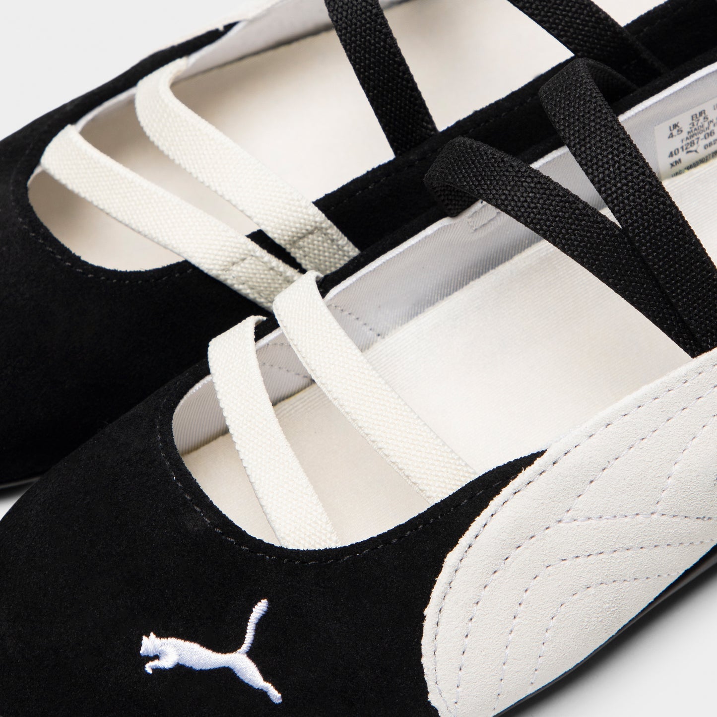 PUMA Women's Speedcat Ballet Black / White